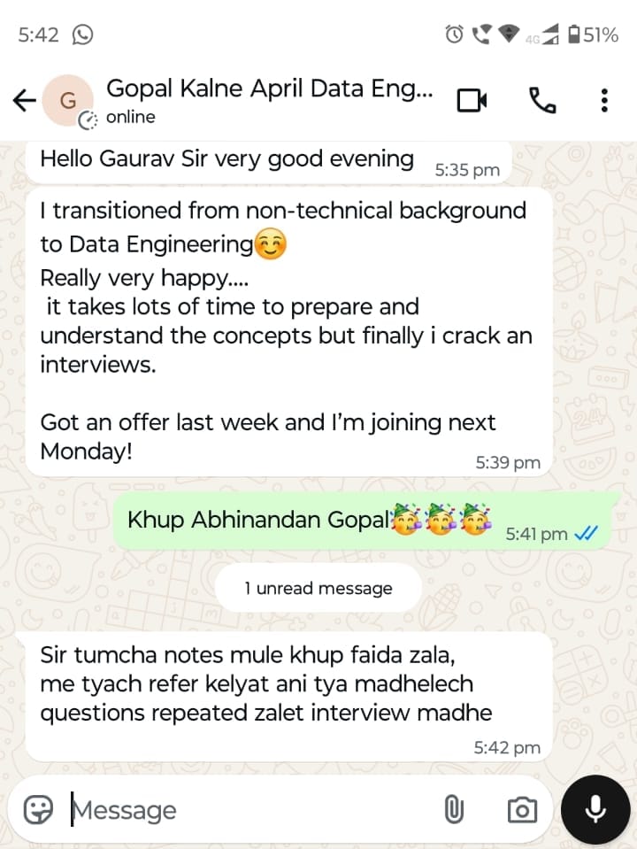 Student Success Story 7